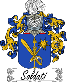 Araldica Italiana Coat of arms used by the Italian family Soldati