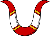 Horns-Chevron Cottised