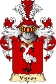 French Family Coat of Arms (v.23) for Vignon
