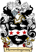English or Welsh Family Coat of Arms (v.23) for Hemmingway (Ref Berry)