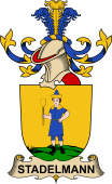 Republic of Austria Coat of Arms for Stadelmann