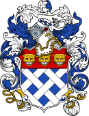 English or Welsh Coat of Arms for Cann (Bristol 1663)