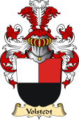 v.23 Coat of Family Arms from Germany for Volstedt