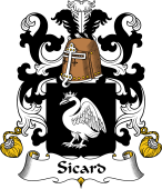 Coat of Arms from France for Sicard