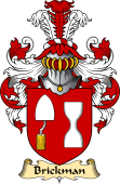 English Coat of Arms (v.23) for the family Brickman