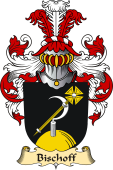 v.23 Coat of Family Arms from Germany for Bischoff