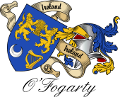 Sept (Clan) Coat of Arms from Ireland for O'Fogarty