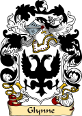 English or Welsh Family Coat of Arms (v.23) for Glynne (or Glyn)