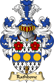 English Coat of Arms (v.23) for the family Rathbone