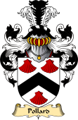 English Coat of Arms (v.23) for the family Pollard