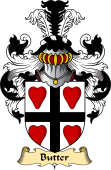 Scottish Family Coat of Arms (v.23) for Butter