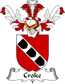Coat of Arms from Scotland for Croke or Crook