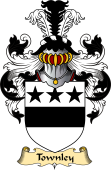 English Coat of Arms (v.23) for the family Townley