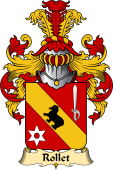 French Family Coat of Arms (v.23) for Rollet