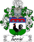 Araldica Italiana Coat of arms used by the Italian family Turrini
