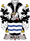 Coat of arms used by the Danish family Bölle