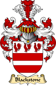 English Coat of Arms (v.23) for the family Blackstone