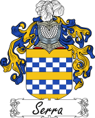 Araldica Italiana Coat of arms used by the Italian family Serra