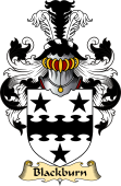 English Coat of Arms (v.23) for the family Blackburn