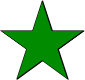 Star of 5 Pts (Mullet)