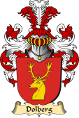 v.23 Coat of Family Arms from Germany for Dolberg