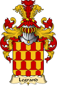 French Family Coat of Arms (v.23) for Grand (le) I