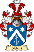 v.23 Coat of Family Arms from Germany for Siebert