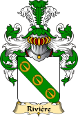 French Family Coat of Arms (v.23) for Rivière