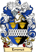 English or Welsh Family Coat of Arms (v.23) for Emmet (Westminster and Lancashire)