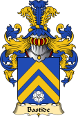 French Family Coat of Arms (v.23) for Bastide