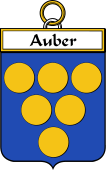 French Coat of Arms Badge for Auber