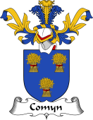 Coat of Arms from Scotland for Comyn