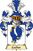 French Family Coat of Arms (v.23) for Cochet