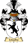 English Coat of Arms (v.23) for the family Lincolne II