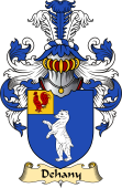 Irish Family Coat of Arms (v.23) for Dehany or Doheny