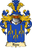 French Family Coat of Arms (v.23) for Riou