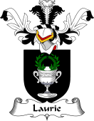 Coat of Arms from Scotland for Laurie or Lawrie