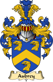 English Coat of Arms (v.23) for the family Aubrey