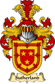 Scottish Family Coat of Arms (v.23) for Sutherland