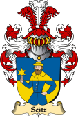 v.23 Coat of Family Arms from Germany for Seitz