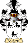 English Coat of Arms (v.23) for the family Chantrell