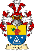 v.23 Coat of Family Arms from Germany for Soergel