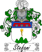 Araldica Italiana Coat of arms used by the Italian family Stefani