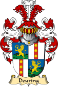 v.23 Coat of Family Arms from Germany for Deuring