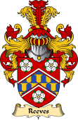 English Coat of Arms (v.23) for the family Reeves