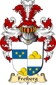 v.23 Coat of Family Arms from Germany for Freiberg