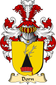 v.23 Coat of Family Arms from Germany for Dorn
