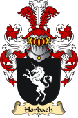 v.23 Coat of Family Arms from Germany for Horbach