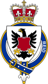 Families of Britain Coat of Arms Badge for: Reid (Scotland)