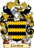 English or Welsh Family Coat of Arms (v.23) for Loveless (Berkshire)